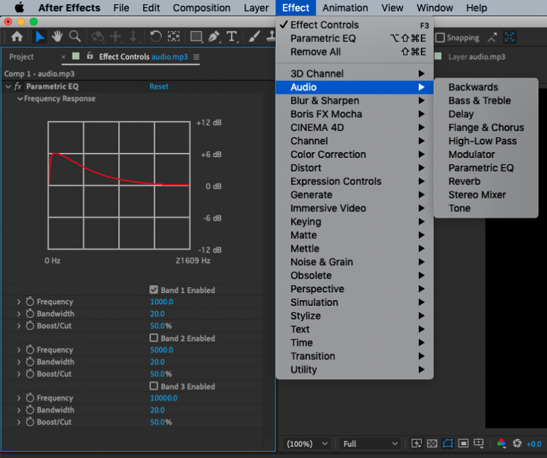 How To Add Audio In After Effects Aejuice