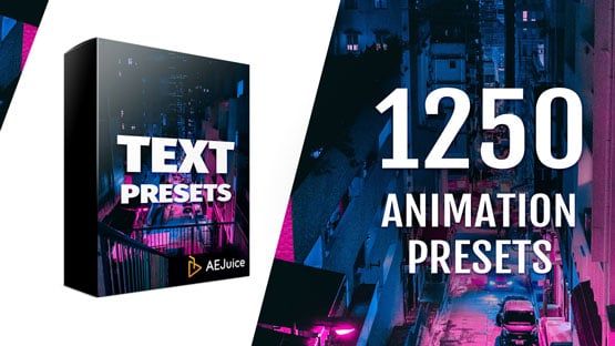 Animation presets. After Effects animation presets. Text animation presets after Effects.
