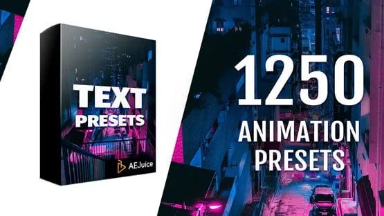 Cyberpunk Text Animations - After Effects Presets