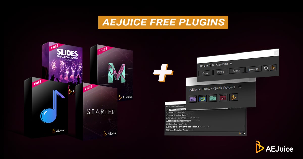 Free After Effects Plugins - AEJuice