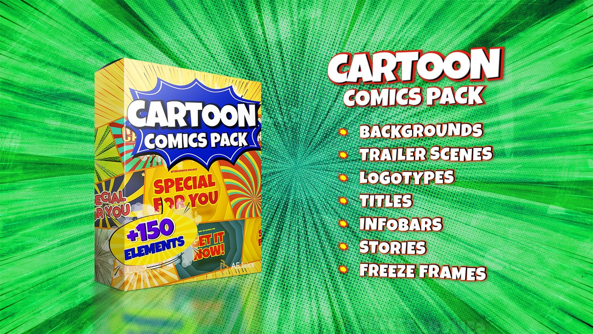 Cartoon Comics Pack