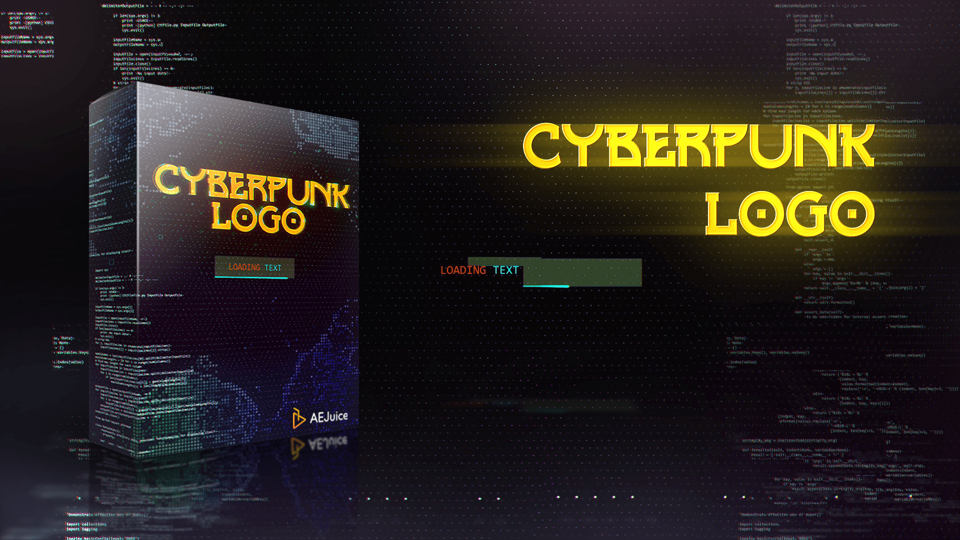 Cyberpunk logo after effects фото 38