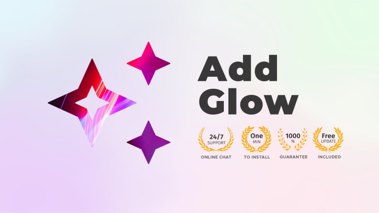 how to add glow in ae