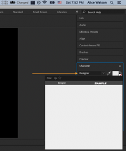 how to download fonts for after effects