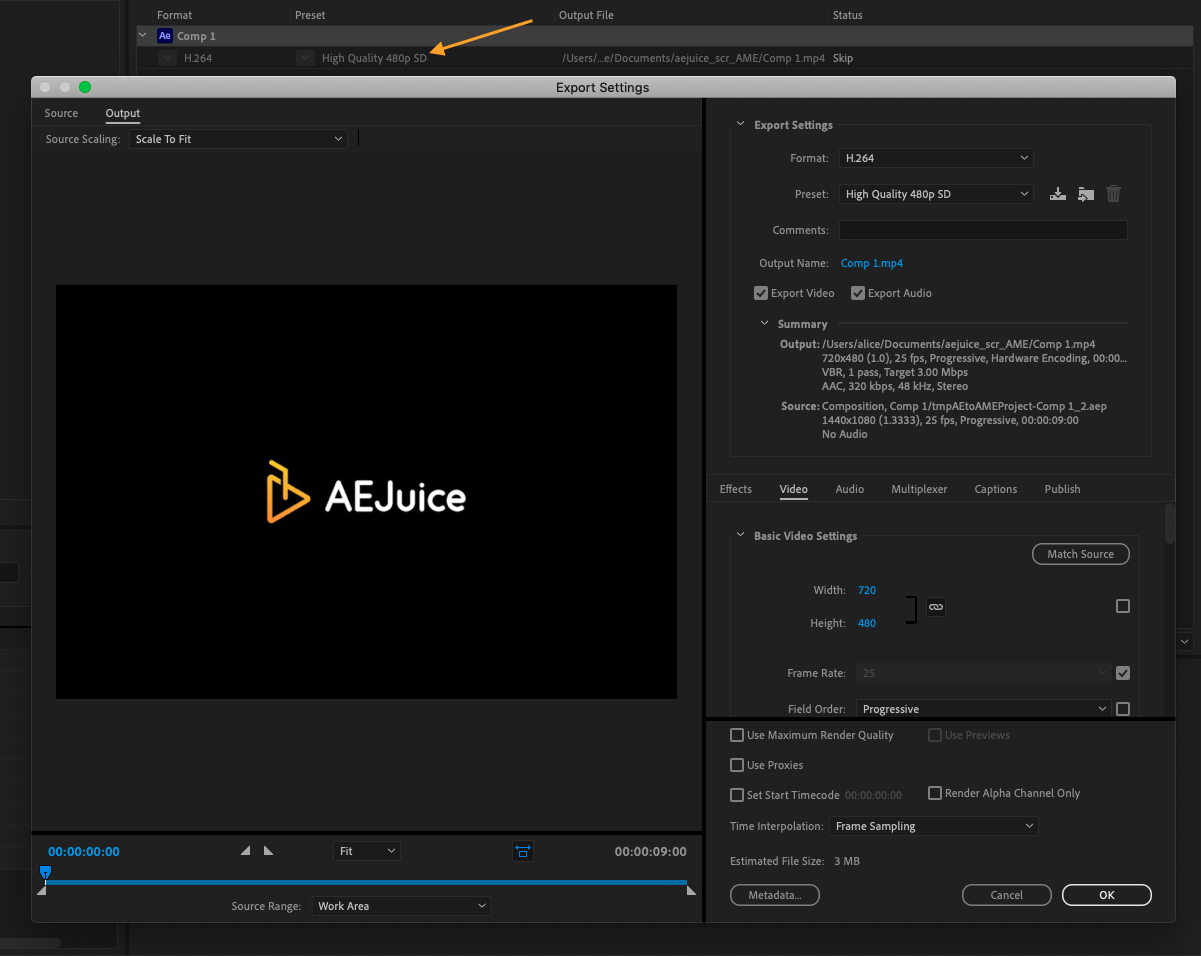 after effects mp4 download