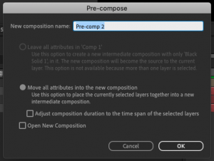 How To Precompose After Effects - AEJuice