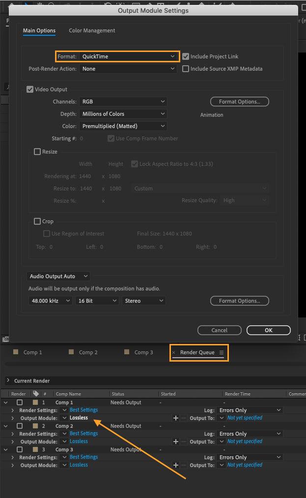 how to download video from adobe after effects