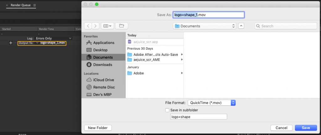 How To Export Adobe After Effects Aejuice How To Export Adobe After Effects Aejuice