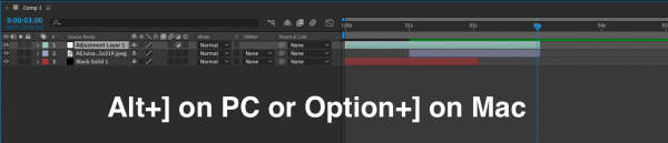 How to cut a clip in after effects | aejuice.com