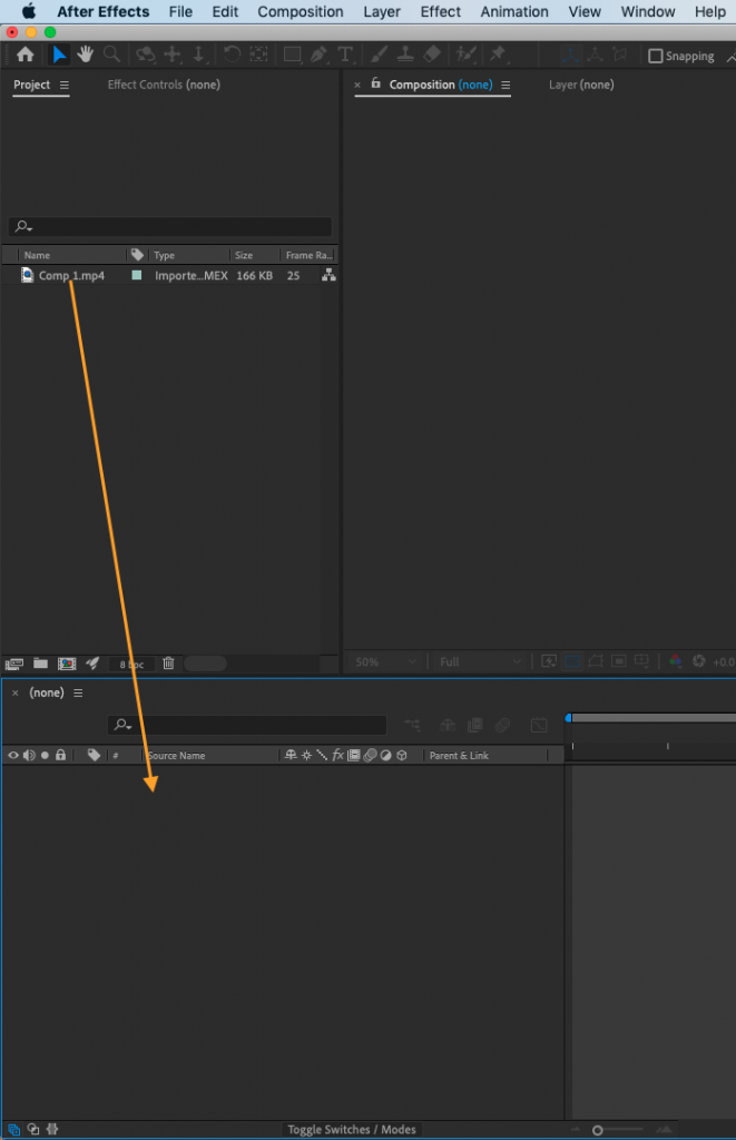 How to trim video in after effects