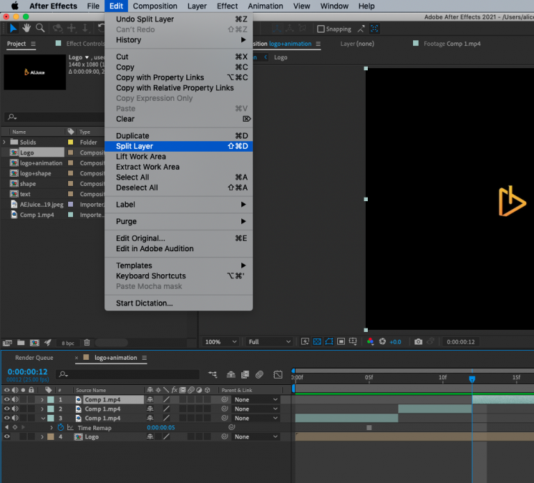 How to freeze frame in after effects aejuice