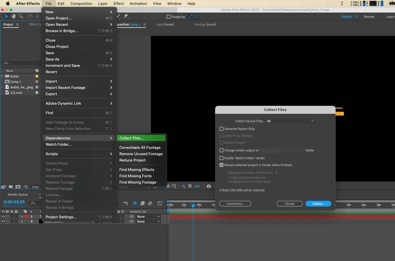 after effects project file download