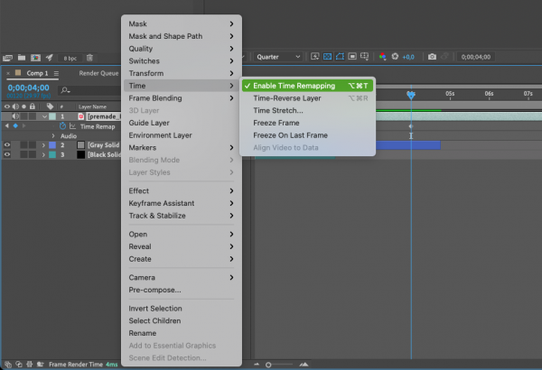 Adobe After Effects: how to extend timeline - AEJuice