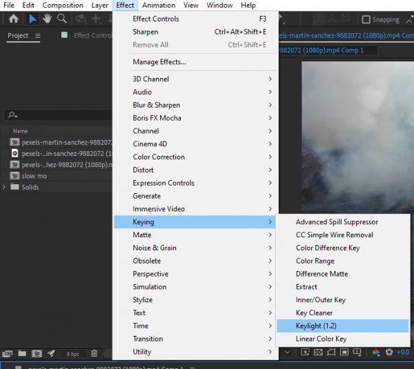 How to interpret footage in After Effects