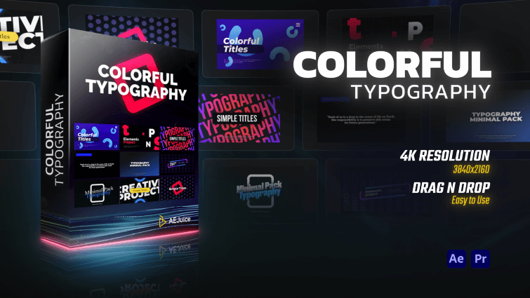 Colorful Typography