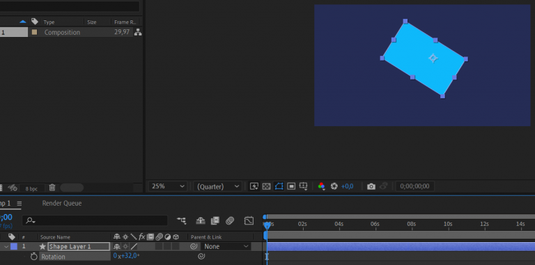 How to change the rotation point in After Effects | aejuice.com