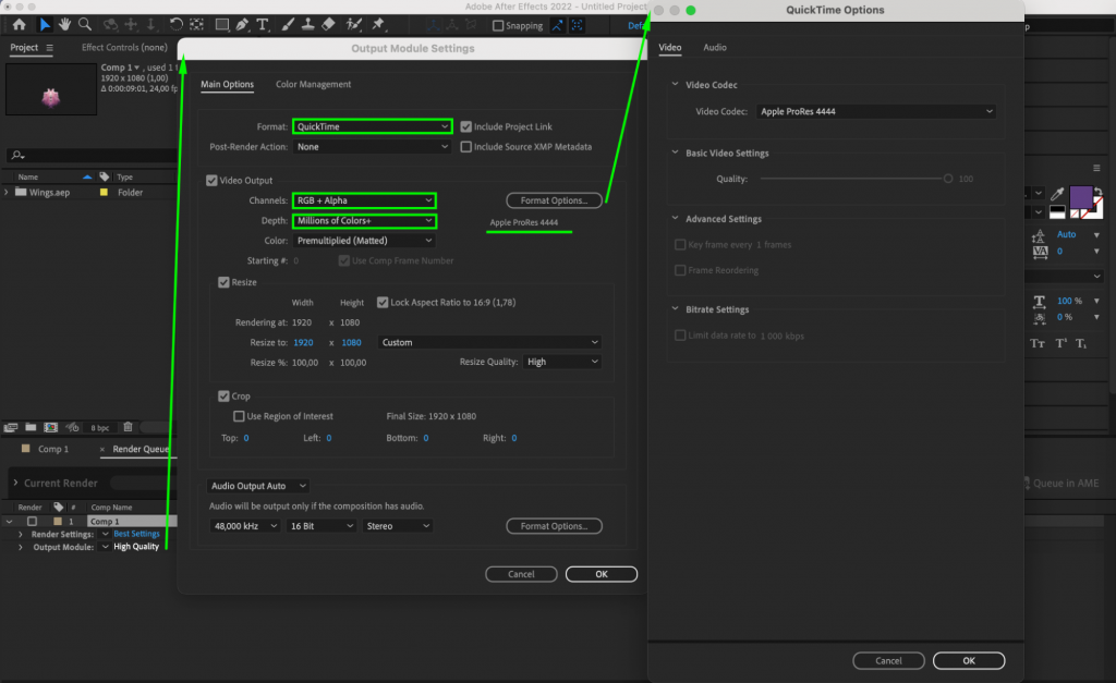 How to Export After Effects as video | aejuice.com