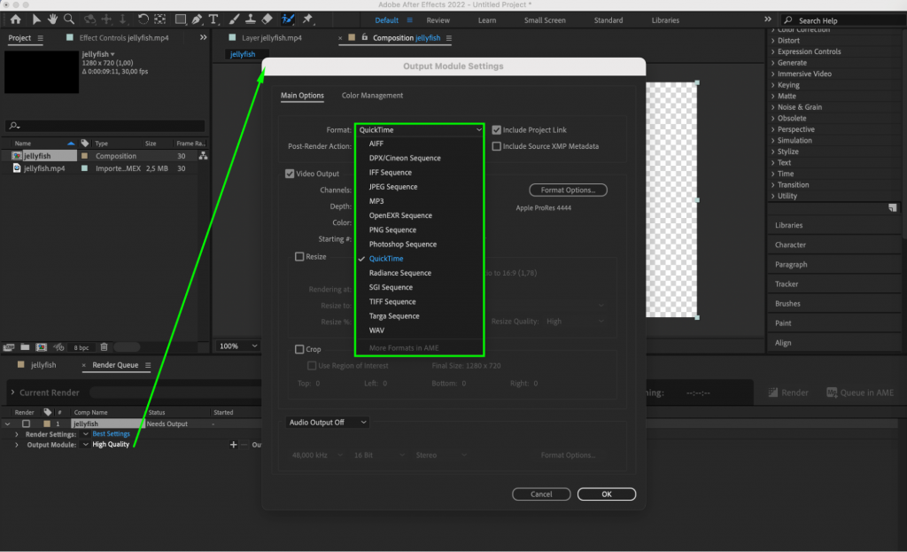 How To Export Transparent Background In After Effects Aejuice How To Export Transparent Background In After Effects Aejuice