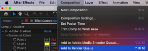how to import after effects file into premiere pro