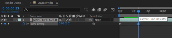 How to add keyframe in After Effects shortcut | aejuice.com