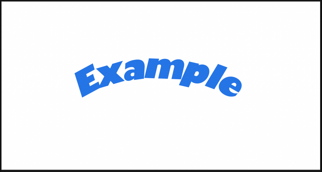 bend text after effects