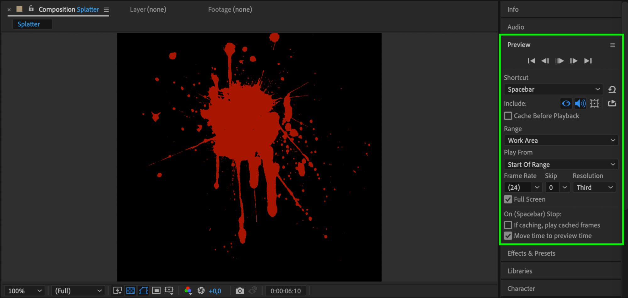 adobe after effects blood effect plugin download