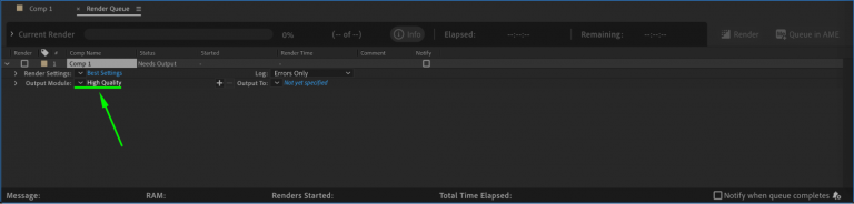 How to Export a Video from Adobe After Effects | aejuice.com