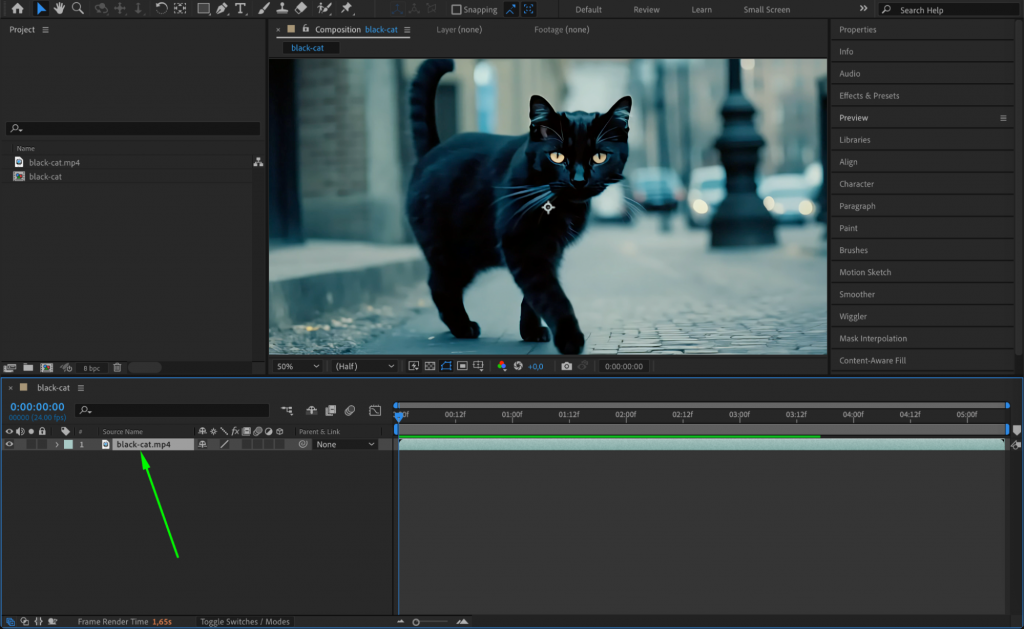 How to fit to screen in after effects for perfect composition aejuice